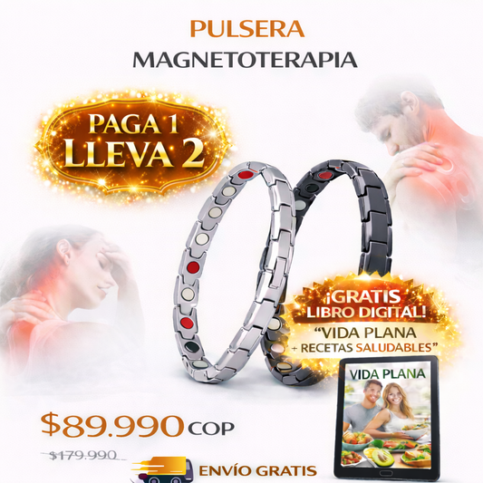 Pulsera Magnetoterapia Paga 1 Lleva 2
