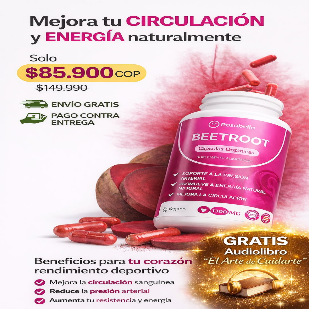 Beetroot: Cápsulas  de remolacha