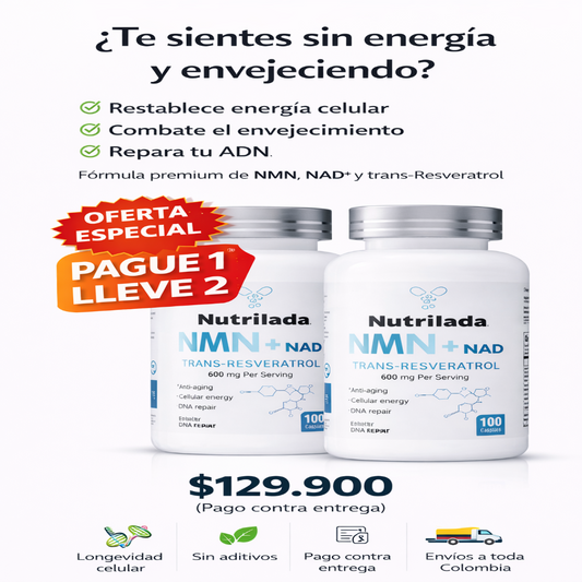 NMN+NAD™  Fórmula Avanzada